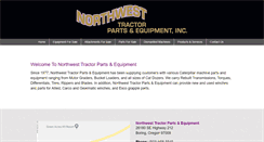 Desktop Screenshot of nwtractorparts.com